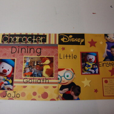 character dining