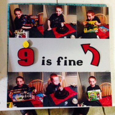 9 is fine.