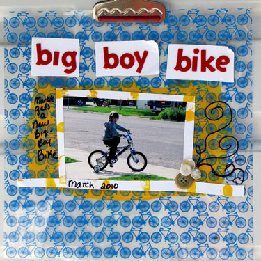 Big boy bike