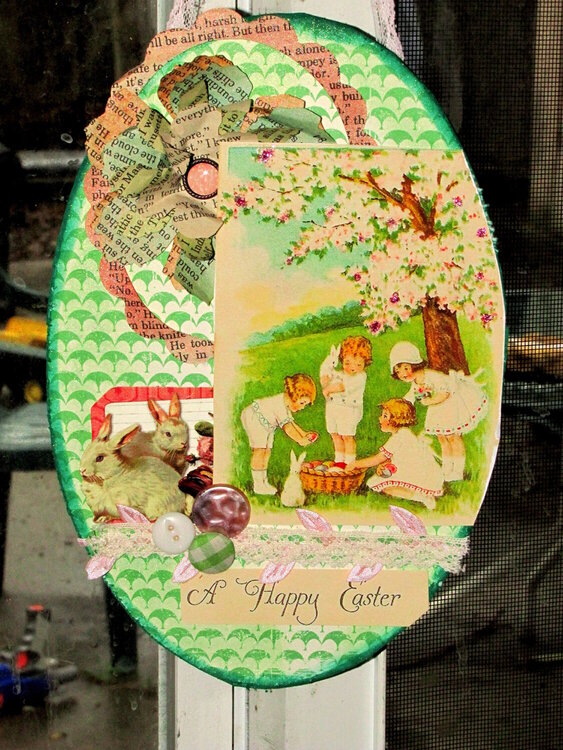Easter wall Plaque for my sister