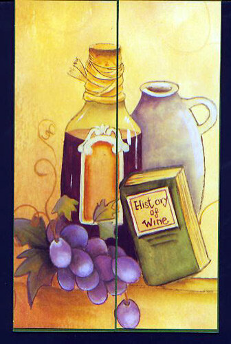 History of Wine B-day Card