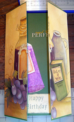 History of Wine B-day Card