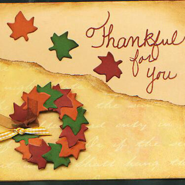 Thankful card