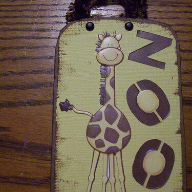 Giraffe Tag