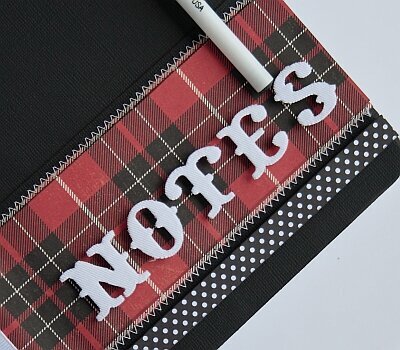 ~Notes~ Altered Composition Book-details