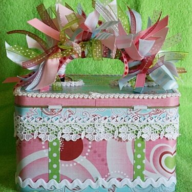 Recipe Box -Back View-