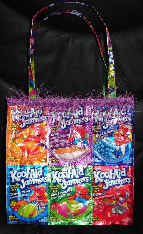 Colorful Kool-Aid bag