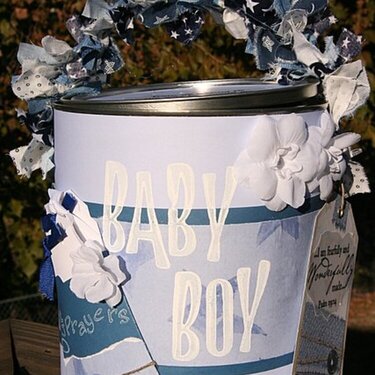 Paint can - baby boy