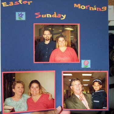 My Family on Easter Morning
