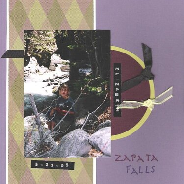 Zapata Falls in CO