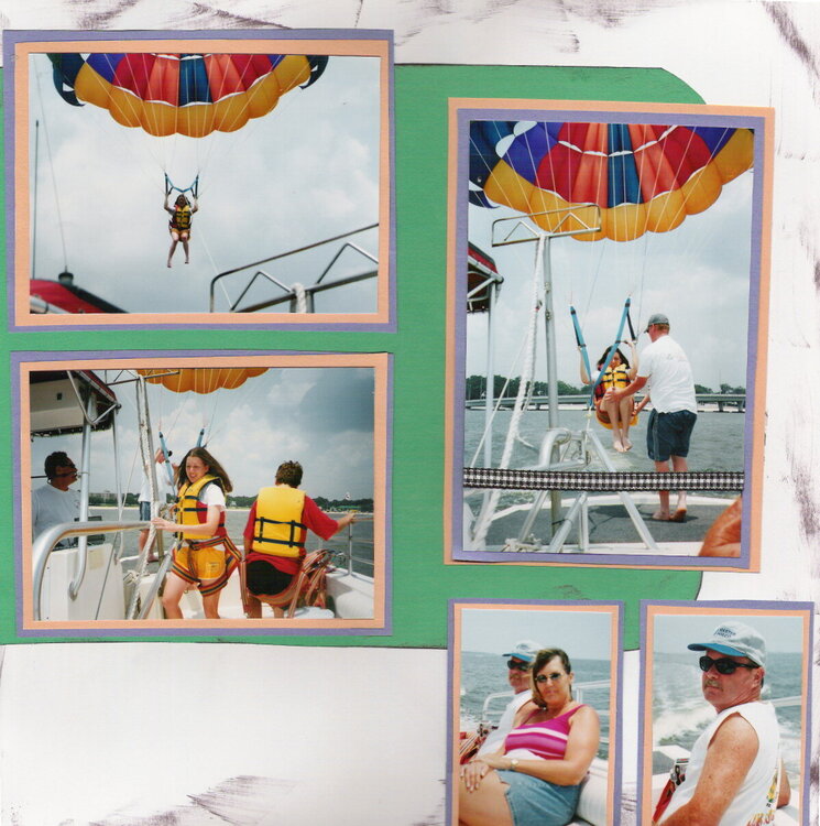 Parasailing right side