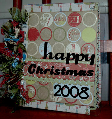 Happy Christmas 2008 Christmas Card Book