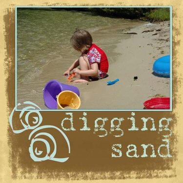 Digging Sand