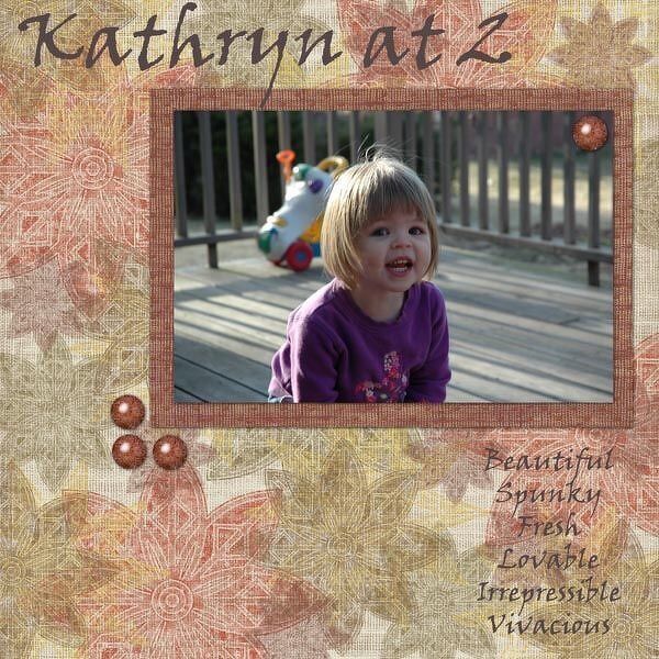 Kathryn at 2