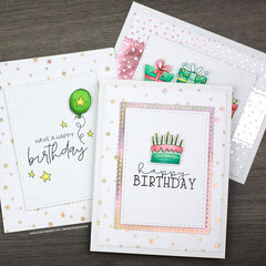 Hot Foiled Birthday Cards