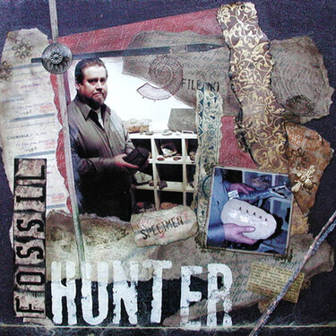 Father Fossil Hunter Collage