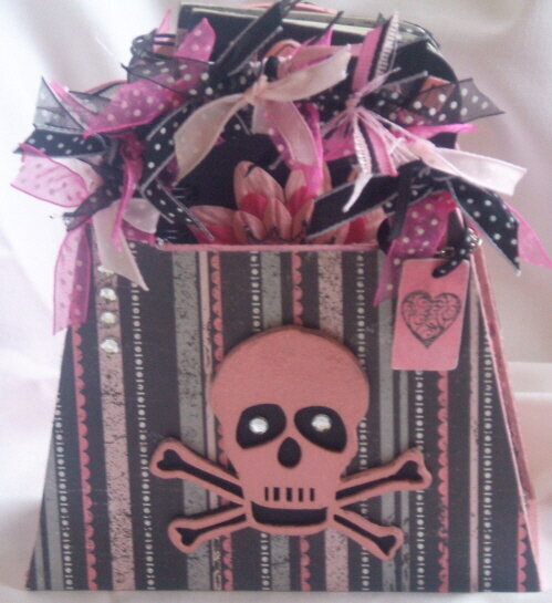 Rusty Pickle Pirate Priness/ Altered bag