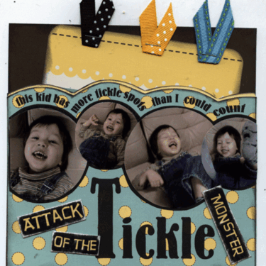 TICKLE MONSTER 6x6
