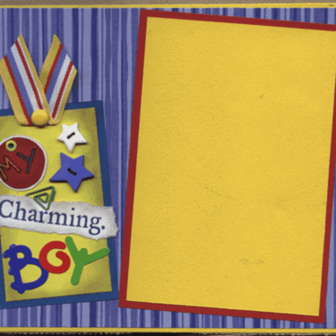 my-charming-boy-6x6-layout