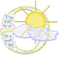 Ray Of Sunshine monogram
