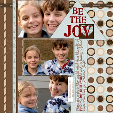 be the joy