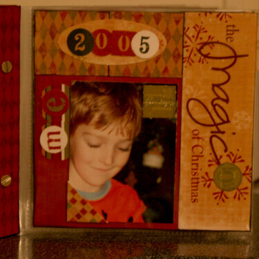 christmas booklet 6 x 6 mini project