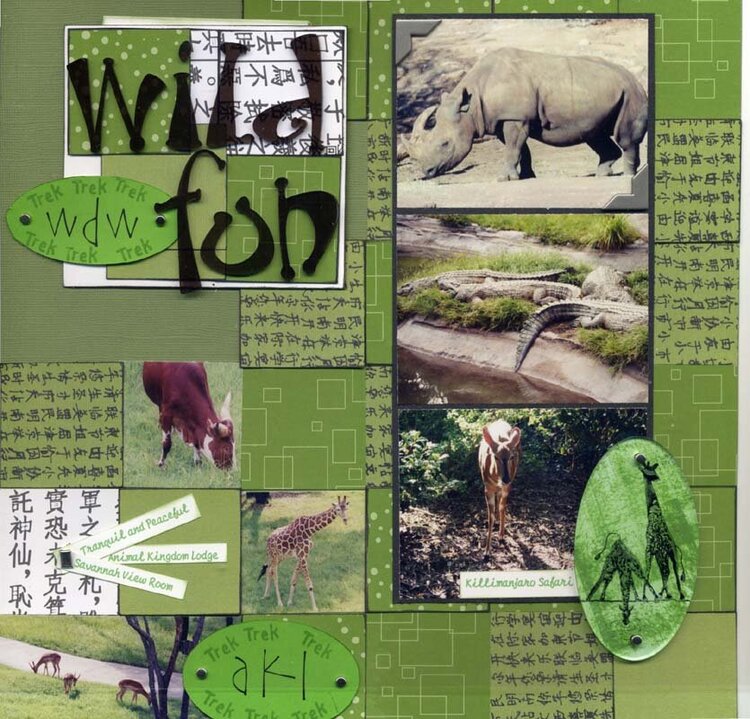 wild fun- animal kingdom, disney