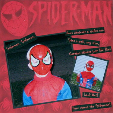 Spiderman (red)