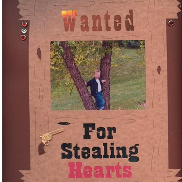 Wanted:  For Stealing Hearts