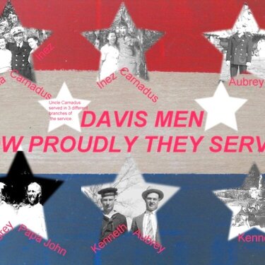 HOW PROUDLY THEY SERVED!