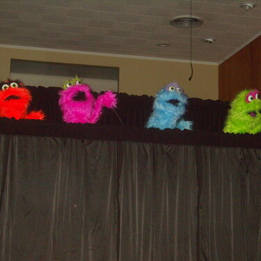 JFF Blacklight Puppets