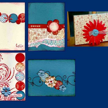 Red/Blue Set of MME Cards