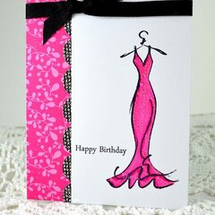 Girly Birthday Card