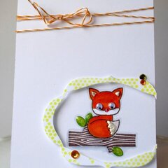 Lawn Fawn "Into the Woods" card