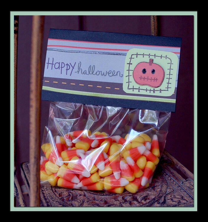 Happy Halloween Bag***Sneak Peek Imaginisce Spooky Town Collection