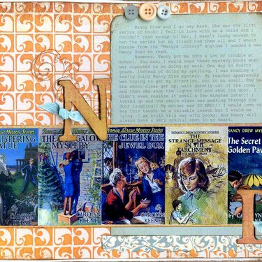 Nancy Drew Challenge ***Scrap Whispers Challenge