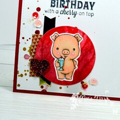 Birthday Card **LDRS Creative "Sweet Treats"