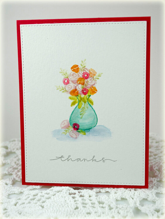 Thanks-Lawn Fawn and Distress Markers
