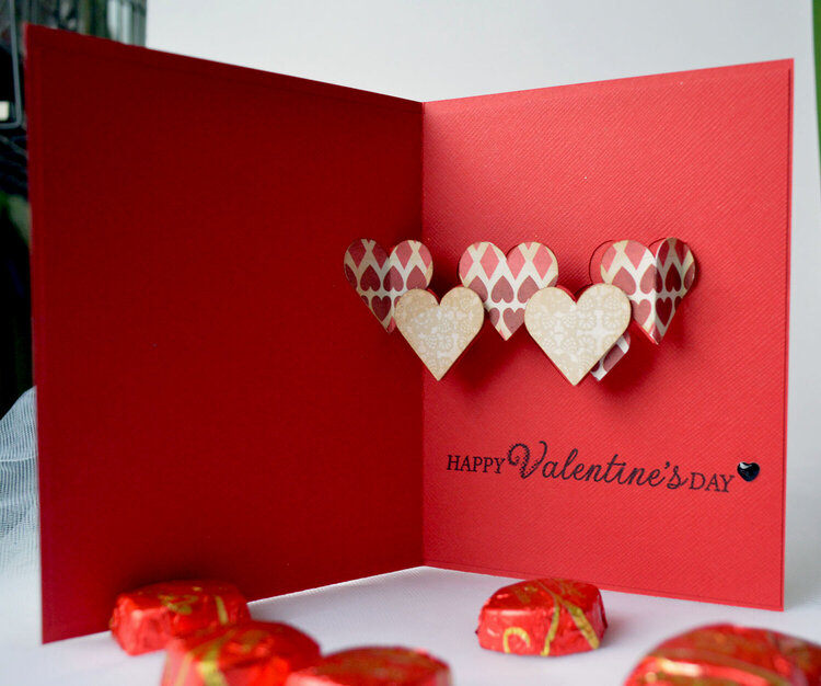 Pop Up Valentine Card