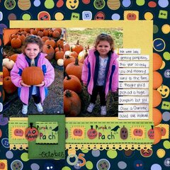 Pumpkin Patch ***New Imaginisce Spooky Town Collection