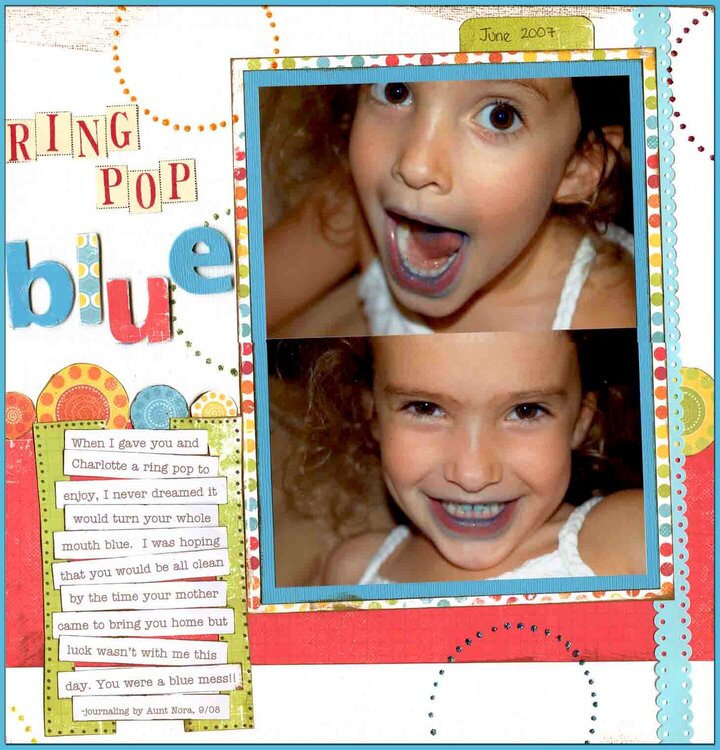 Ring Pop Blue
