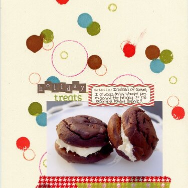 Holiday Treats **Tim Holtz Distress Stain