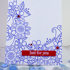 Just For You***Jane's Doodles-Doodle Flowers