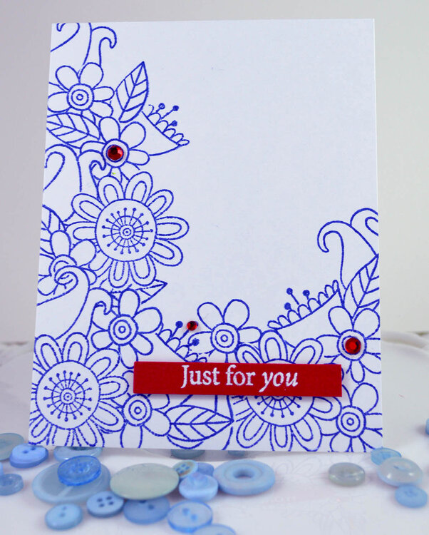 Just For You***Jane&#039;s Doodles-Doodle Flowers