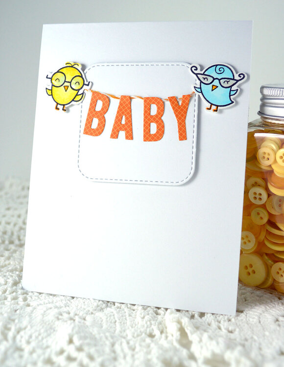 Baby Card ***Lawn Fawn