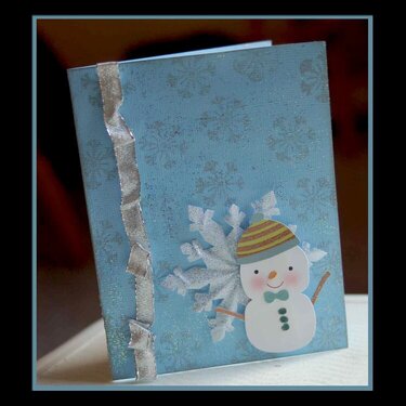 Snowman Card ***Imaginsce Snowy Jo Christmas
