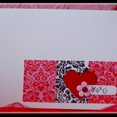 XOXO Flower Card