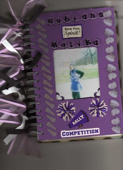 Malika&#039;s cheerleading notebook