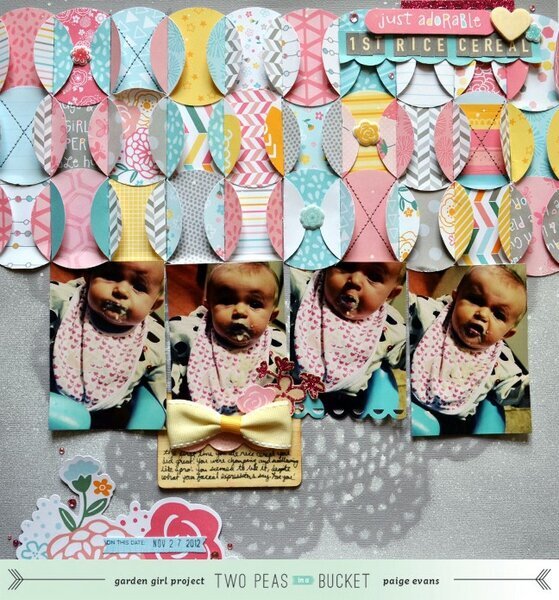 Shape Up Your Scrapbooking : 1st Rice Cereal