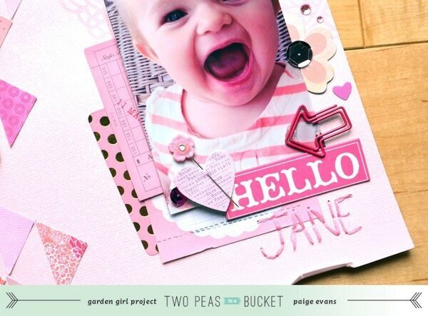 Scrap Your Stash: Hello Jane - Pink